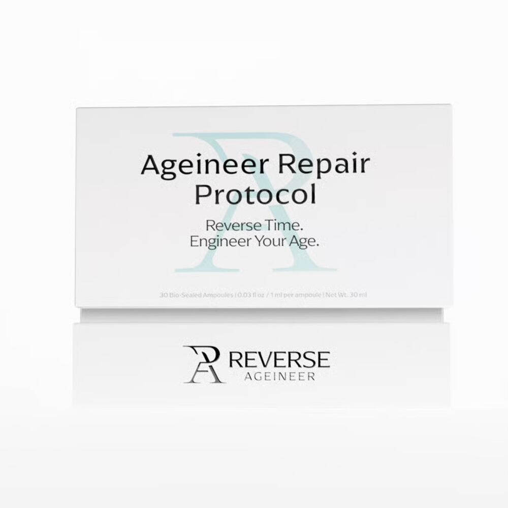 Reverse Ageineer Repair Protocol 30 Bio-Sealed Ampoules Skincare Set NIB
